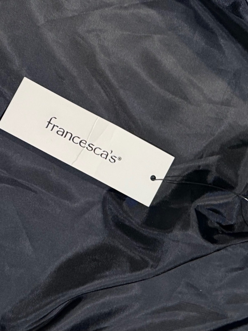 Ashley International Black Faux Leather Moto Jacket Small - Picture 8 of 12